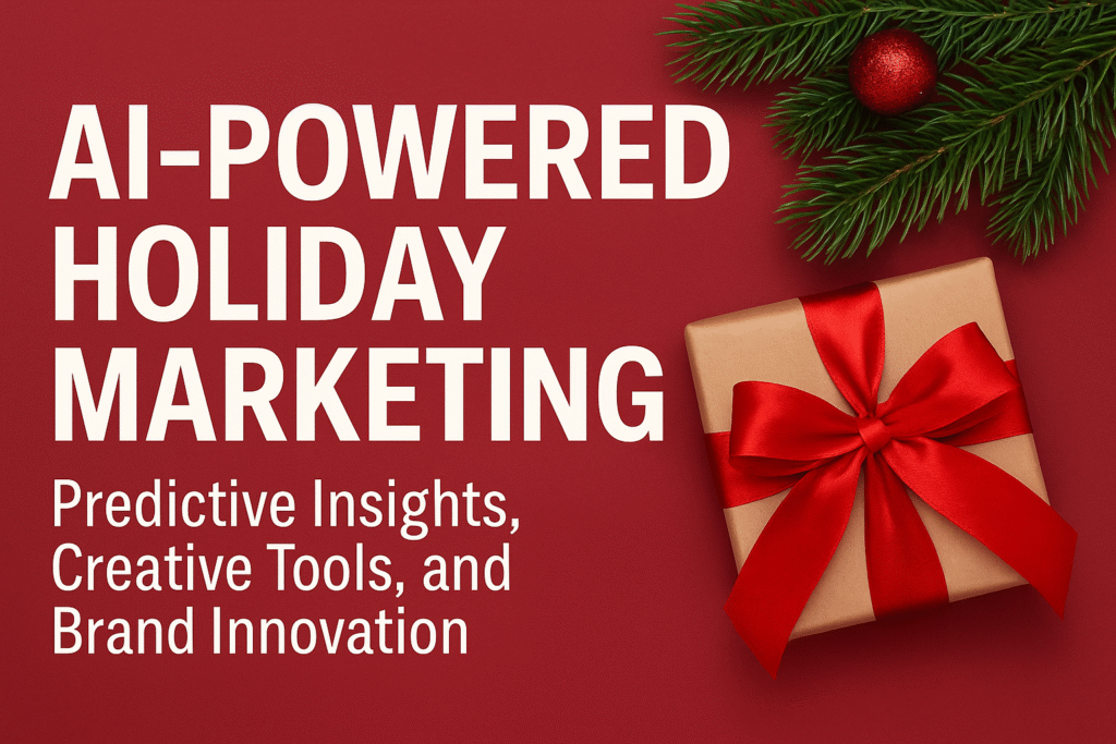AI holiday marketing, predictive analytics, Adobe Firefly Photoshop, LinkedIn AI post suggestions, AI voice cloning, Coca-Cola AI ads, AI-generated video campaigns
