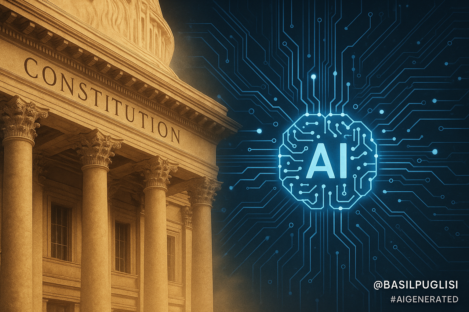 AI ethics, artificial intelligence governance, responsible AI, algorithmic accountability, fairness in AI, transparency in AI, human rights and AI, ethical AI frameworks, Basil Puglisi white paper