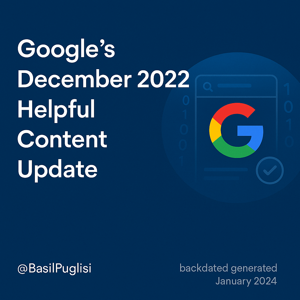 Google Helpful Content Update, SEO 2023, search rankings, Google algorithm update