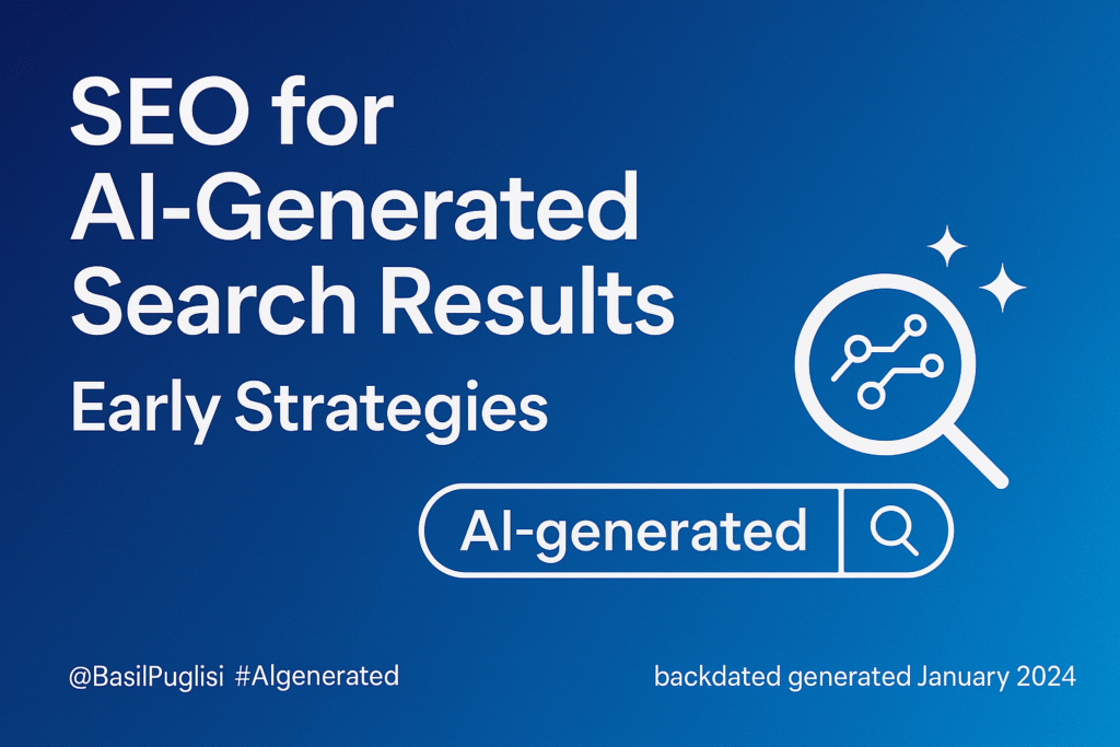 AI search SEO, Bing Chat optimization, Google SGE SEO, conversational search