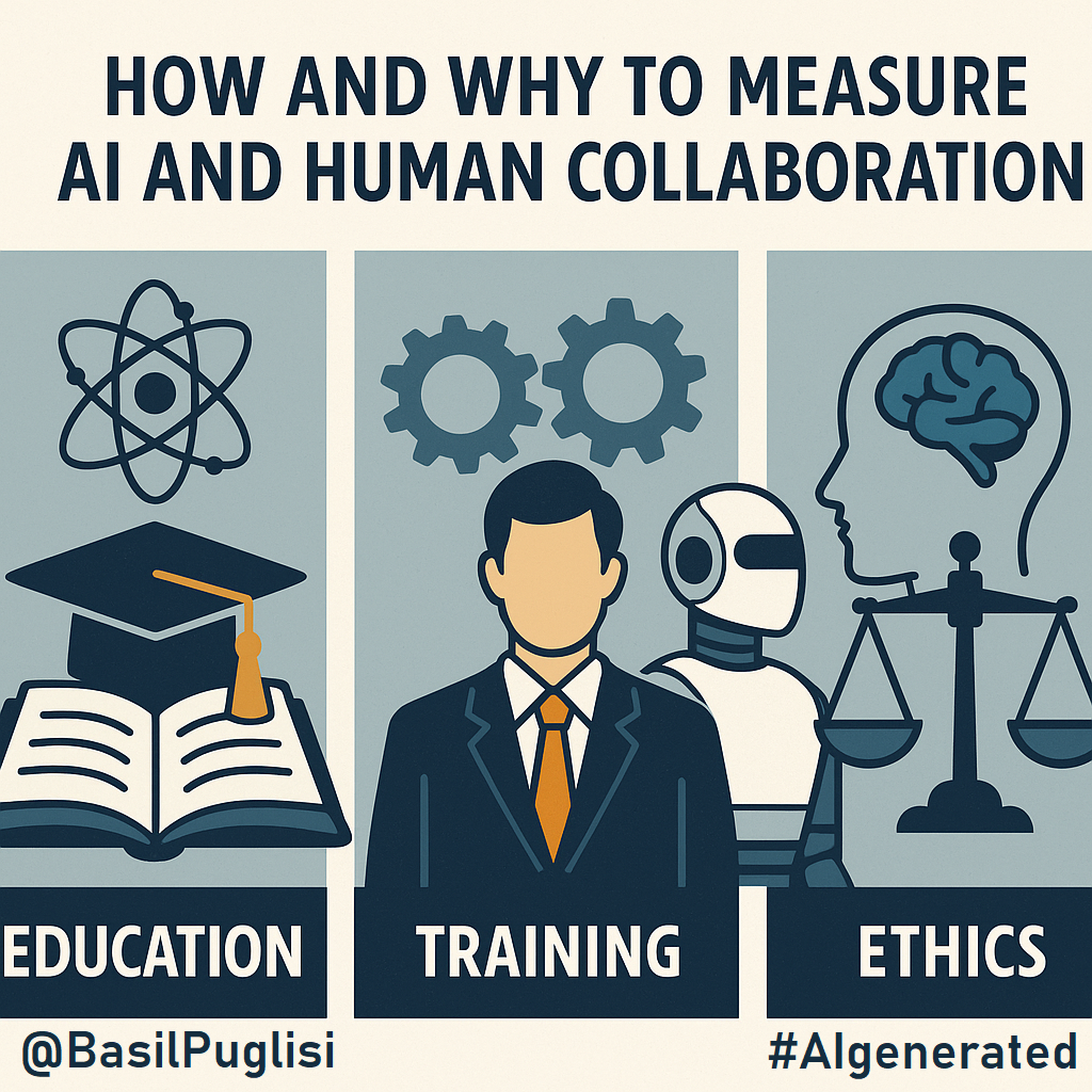 Human Enhancement Quotient, HEQ, AI collaboration, AI measurement, AI ethics, AI training, AI education, digital intelligence, Basil Puglisi, human AI partnership